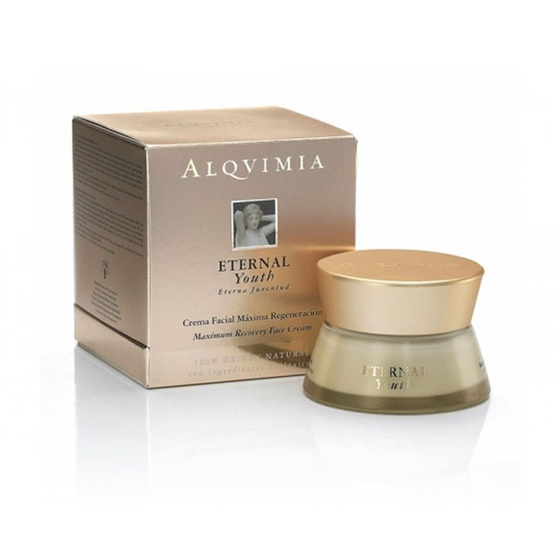 Crème régénératrice anti-âge Eternal Youth Alqvimia (50 ml)