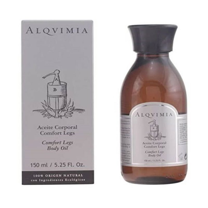 Huile réconfortante jambes Alqvimia (150 ml)