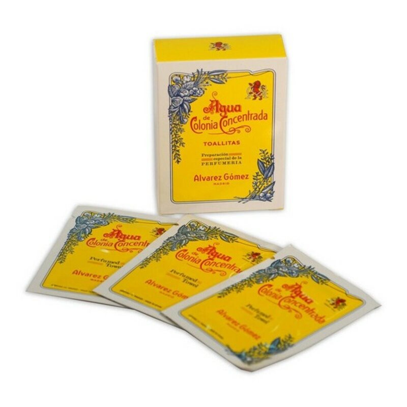 Lingettes humides parfumées Agua de Colonia Concentrada Alvarez Gomez 2523770 (10 uds)