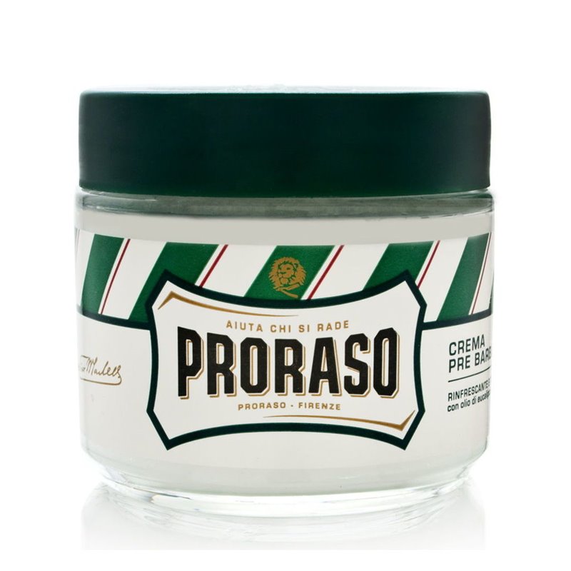 Crème avant rasage Classic Proraso Green