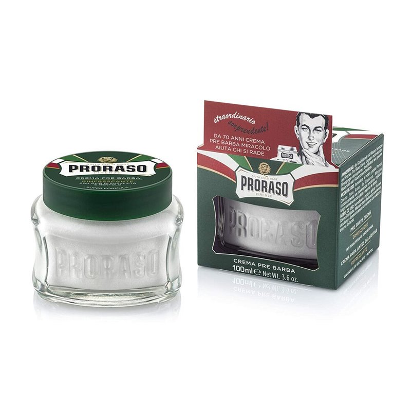 Image secondaire de Crème avant rasage Classic Proraso Green