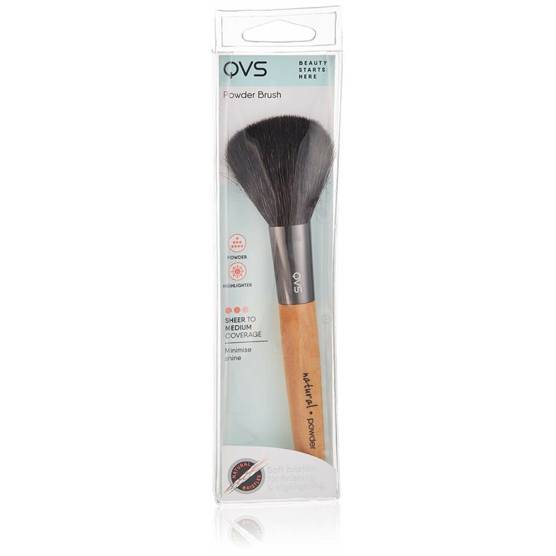 Pinceau de Maquillage QVS 56100-064-0 Naturel