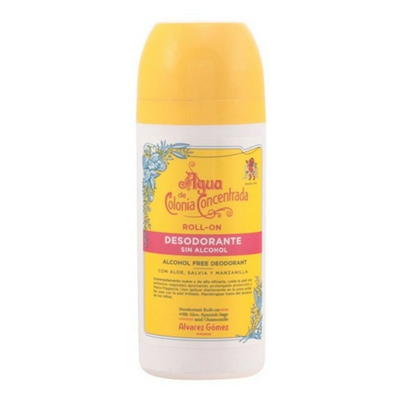 Déodorant Roll-On Agua de Colonia Concentrada Alvarez Gomez 75 ml