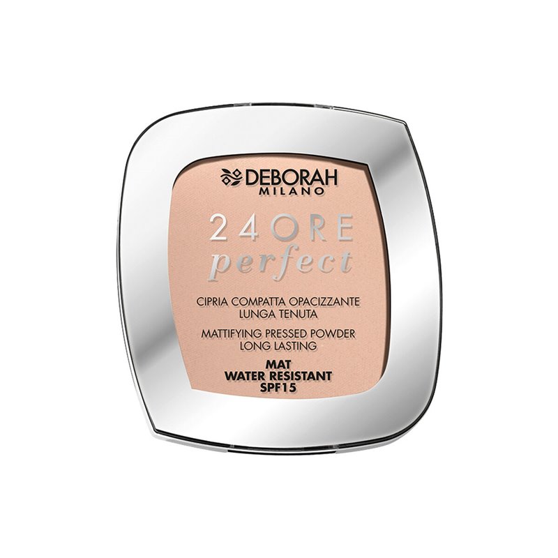 Poudres Compactes Deborah 24ore Perfect Nº 03 Rose Spf 15