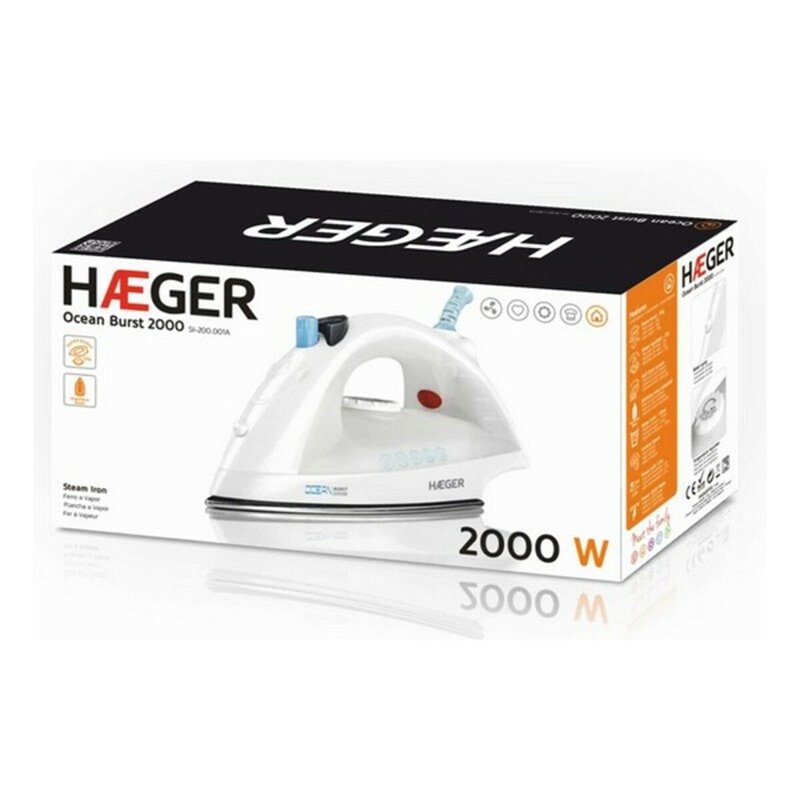 Image secondaire de Fer à vapeur Haeger SI-200.001A 2000W 2000 W