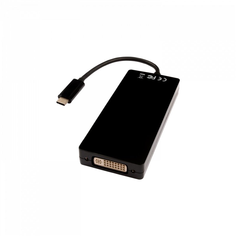 V7 V7UC-DPHDVGADVI-BLK adaptateur graphique USB 3840 x 2160 pixels Noir