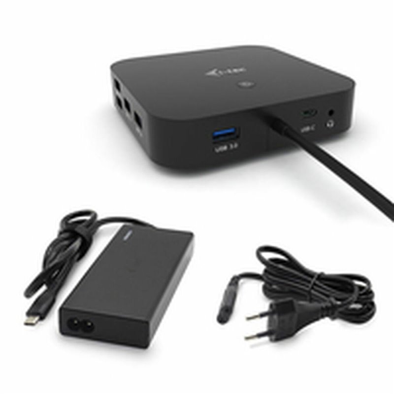 I-Tec USB-C Dual Display Docking Station with Power Delivery 65W + Universal Charger 77 W