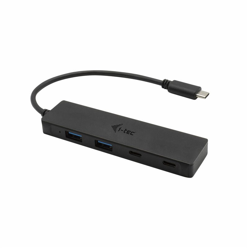 I-Tec Metal C31HUBMETAL2A2C hub & concentrateur USB 3.2 Gen 1 (3.1 Gen 1) Type-C 5000 Mbit/s Noir