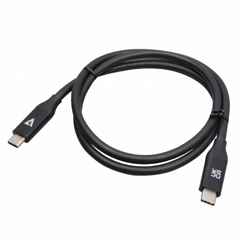 V7 V7USB4-80cm câble USB 0,8 m USB C Noir