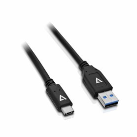 Câble USB A vers USB C V7 V7U2C-1M-BLK-1E   Noir 1 m 14,99 €