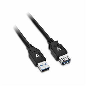 Câble USB V7 V7U3.0EXT-2M-BLK-1E USB A Noir 15,99 €