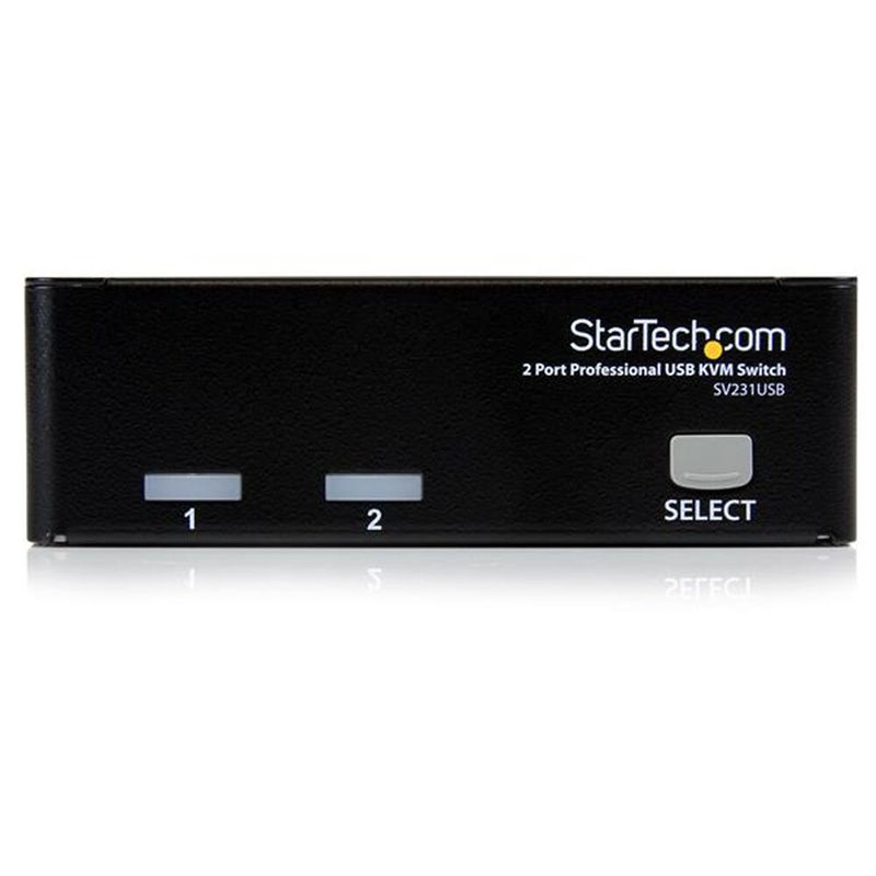 Startech.com Commutateur KVM 2 Ports VGA USB - Switch KVM - 1920x1440