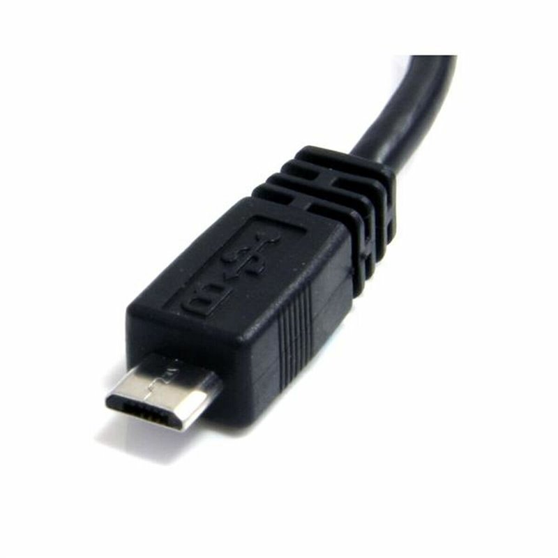 Image secondaire de Startech.com Câble Micro USB 15 cm - A vers Micro B - USB 2.0 - Noir