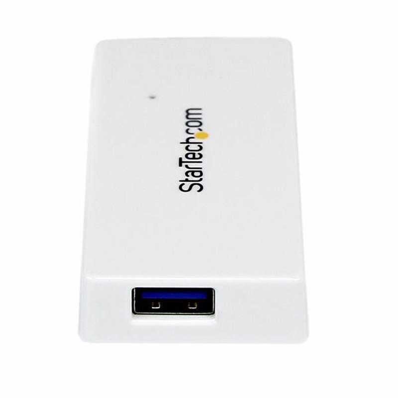 Image secondaire de Startech.com Hub USB 3.0 à 4 ports avec câble intégré - 5Gbps - Blanc