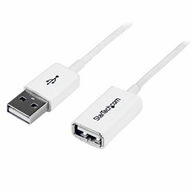 Câble USB Startech USBEXTPAA1MW     Blanc 16,99 €