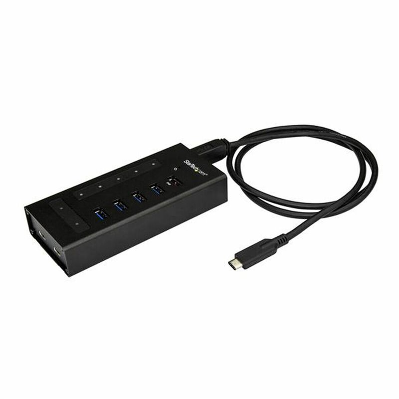 Startech.com Hub USB-C à 7 ports en métal - USB Type-C vers 5x USB A et 2x USB-C - USB 3.0 - 5Gbps