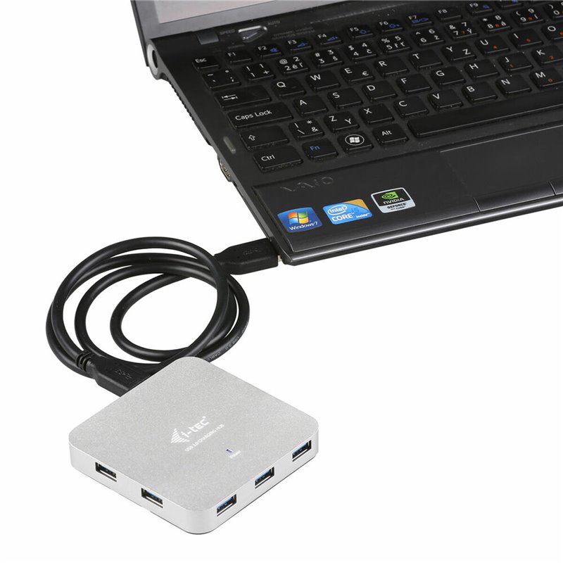 Image secondaire de I-Tec Metal Superspeed USB 3.0 7-Port Hub