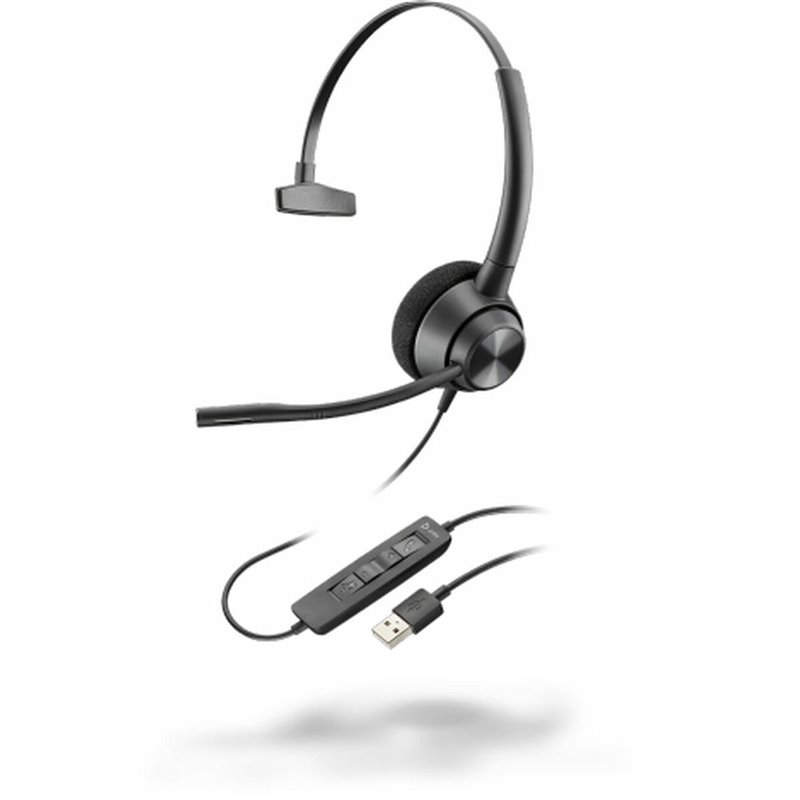 Poly Casque à oreille simple (monaural) EncorePro 310 USB-A TAA