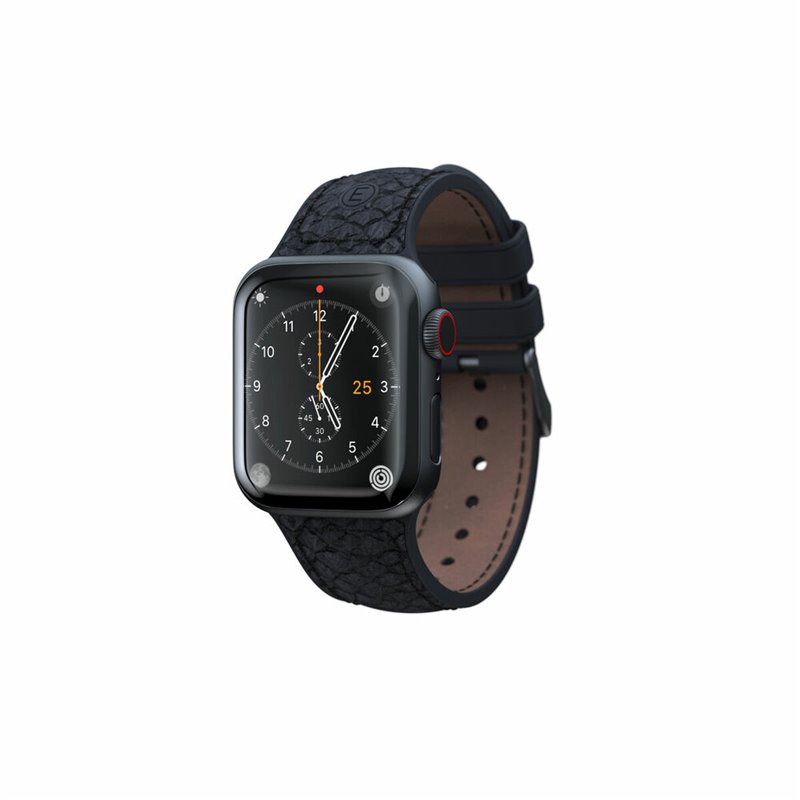 Njord byELEMENTS Salmon Leather Watch Strap - Apple Watch 40/41mm - Vindur