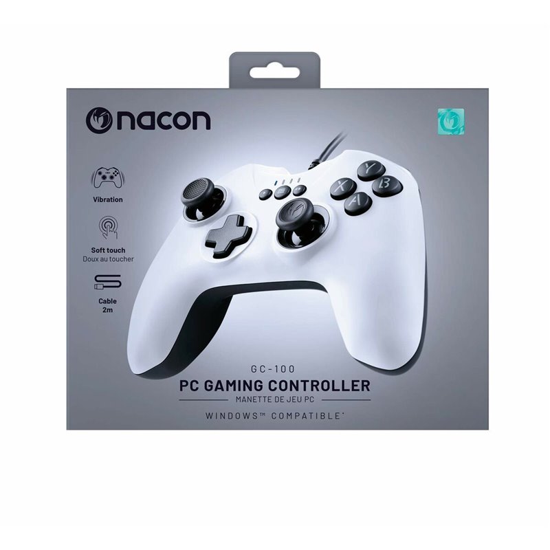 Image secondaire de Commande Gaming Sans Fil Nacon PCGC-100WHITE Blanc PC