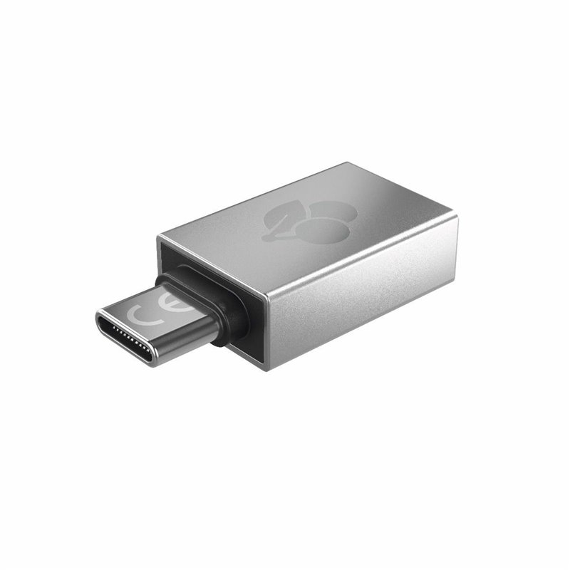 Cherry 61710036 changeur de genre de câble USB-A USB-C Argent