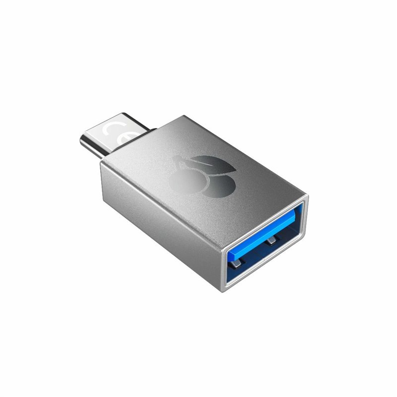 Image secondaire de Cherry 61710036 changeur de genre de câble USB-A USB-C Argent