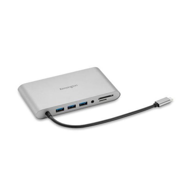 Kensington UH1440P Station d'accueil mobile USB-C 5 Gbits/s sans pilote avec double sortie vidéo DP/HDMI/VGA