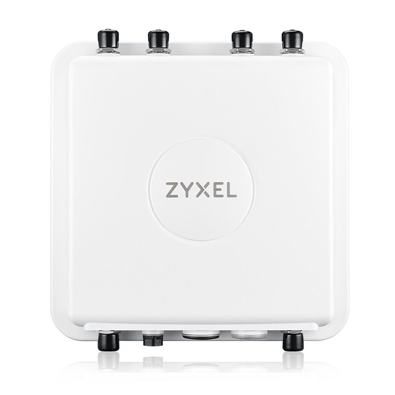 Zyxel WAX655E 4800 Mbit/s Blanc Connexion Ethernet, supportant l'alimentation via ce port (PoE)