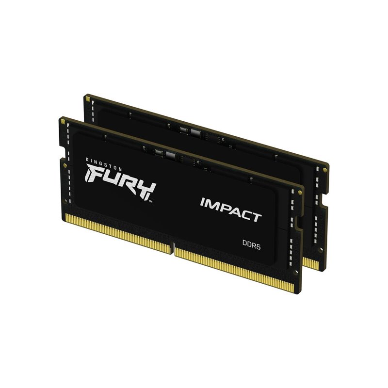 Kingston Technology FURY DDR5 SODIMM Impact PnP CL40 64 Go 5 600 MT/s (Kit de 2)