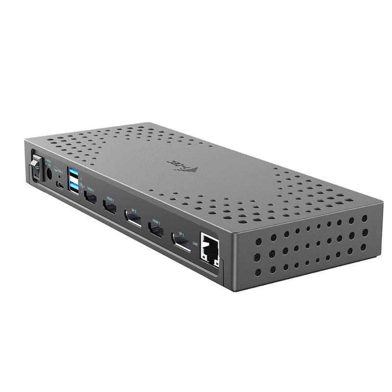 I-Tec USB 3.0 / USB-C / Thunderbolt, 3x 4K Docking Station Gen 2 + Power Delivery 100W