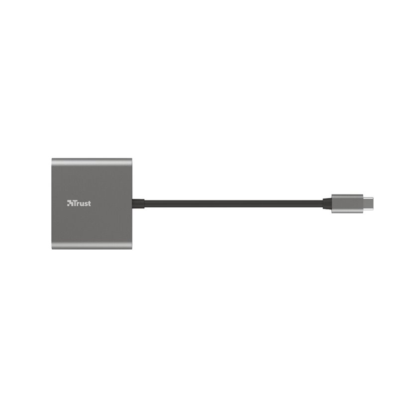 Image secondaire de Trust Dalyx USB 3.2 Gen 1 (3.1 Gen 1) Type-C Aluminium, Noir