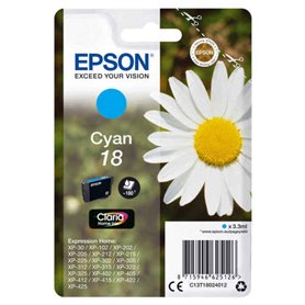 Cartouche d'encre originale Epson 18 Cyan 25,99 €