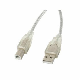Câble USB A vers USB B Lanberg CA-USBA-12CC-0018-TR 1,8 m 480 Mbit/s Tra 12,99 €