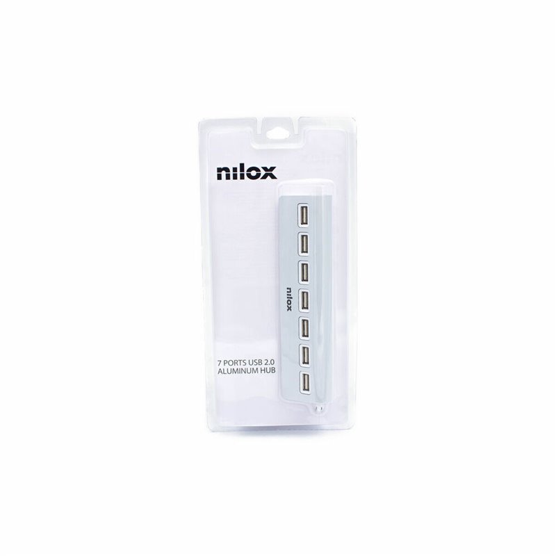 Image secondaire de Hub USB Nilox NXHU7ALU2 Gris