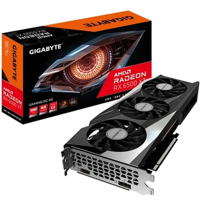 Gigabyte Gaming Radeon RX 6500 XT OC 4G AMD 4 Go GDDR6