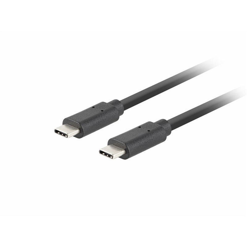 Câble USB-C Lanberg CA-cmcm-32CU-0010-BK Noir 1 m