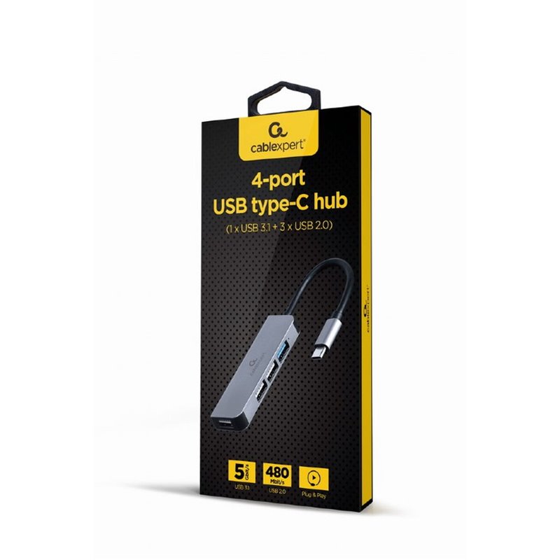 Image secondaire de Hub USB GEMBIRD UHB-cm-U3P1U2P3-01