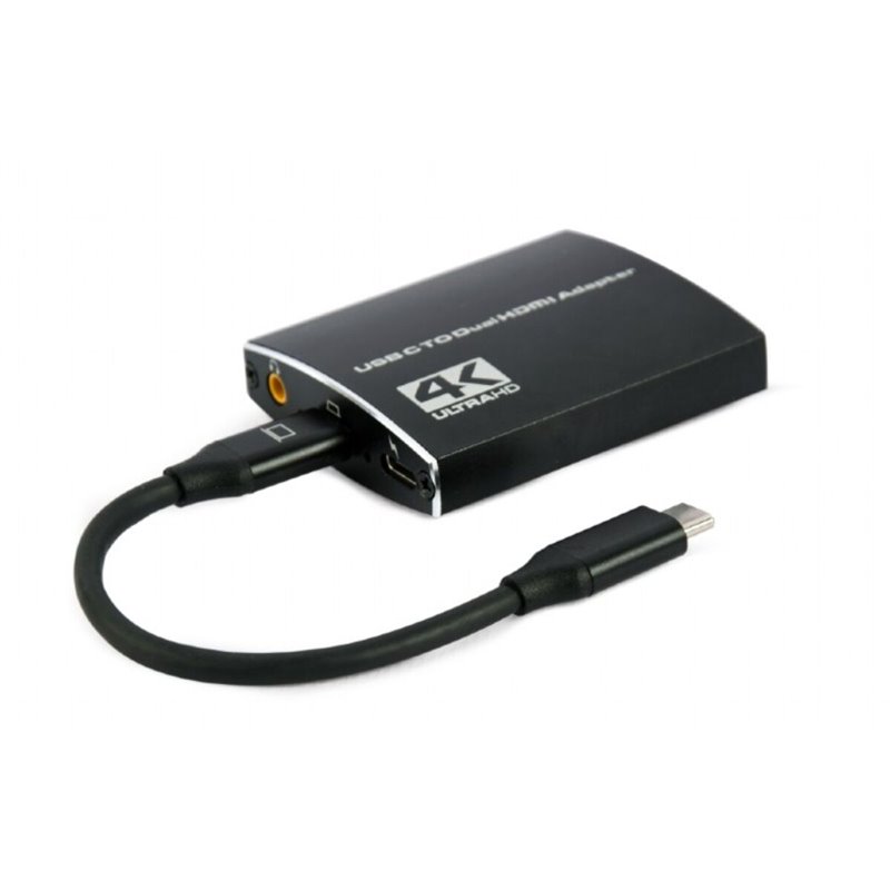 Câble USB-C vers HDMI GEMBIRD A-cm-HDMIF2-01 Noir