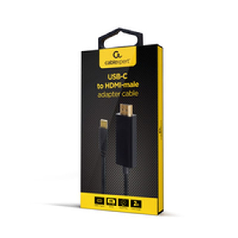 Image secondaire de Adaptateur USB C vers HDMI GEMBIRD A-cm-HDMIM-01 2 m