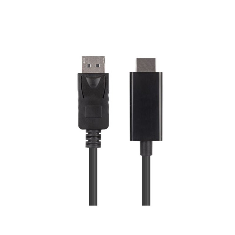 Câble DisplayPort vers HDMI Lanberg CA-DPHD-11CC-0010-BK Noir 1 m