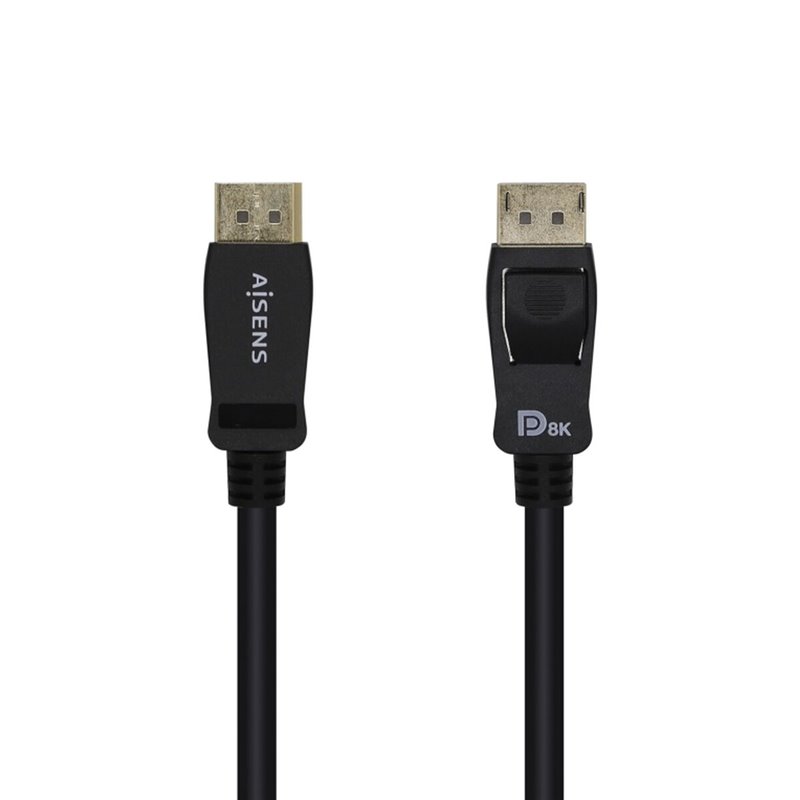 Aisens A149-0430 câble DisplayPort 0,5 m Noir