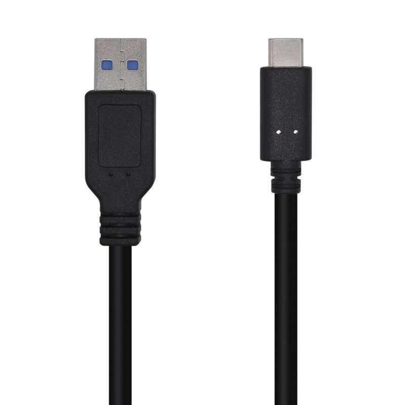 Aisens A107-0450 câble USB 1,5 m USB 3.2 Gen 2 (3.1 Gen 2) USB A USB C Noir