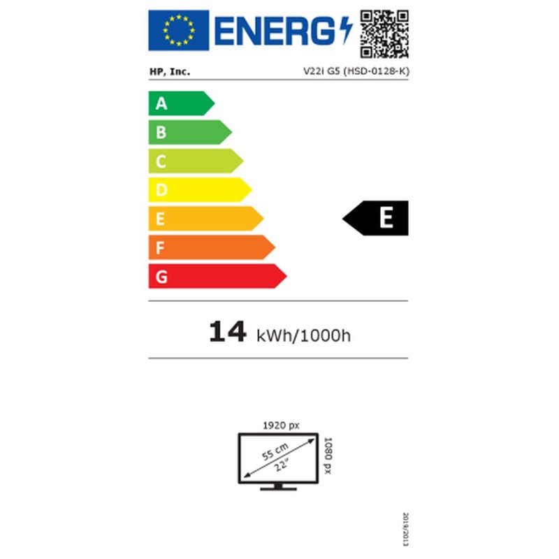 Image secondaire de Écran HP V22I G5 21,5