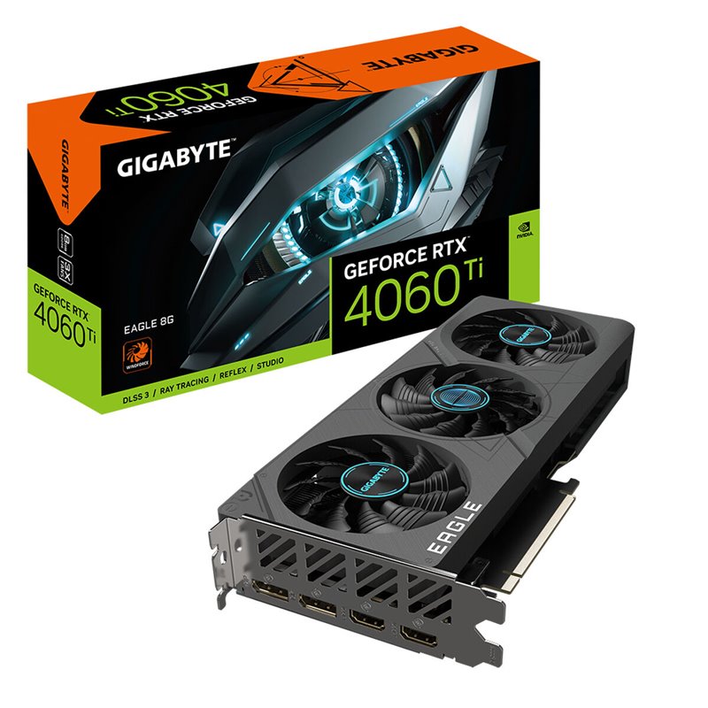 Gigabyte EAGLE GeForce RTX 4060 Ti 8G Nvidia 8 Go GDDR6