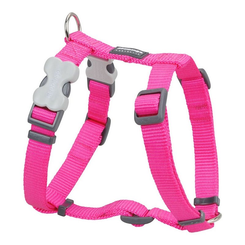 Harnais pour Chien Red Dingo Lisse Fuchsia