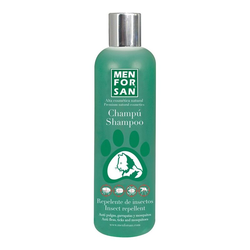 Shampooing Menforsan Répulsif d'insectes Chat 300 ml