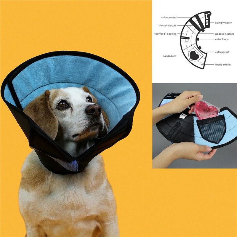 Image secondaire de Collier de protection Isabelino pour chiens KVP Calmer Multicouleur (20-28 cm)