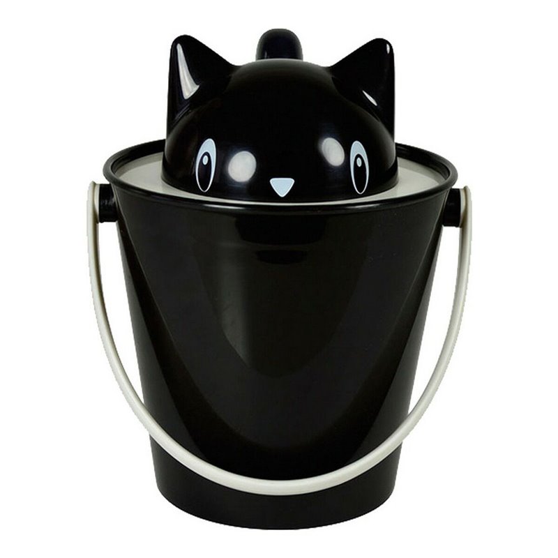 Seau de conteneur United Pets Noir Chat