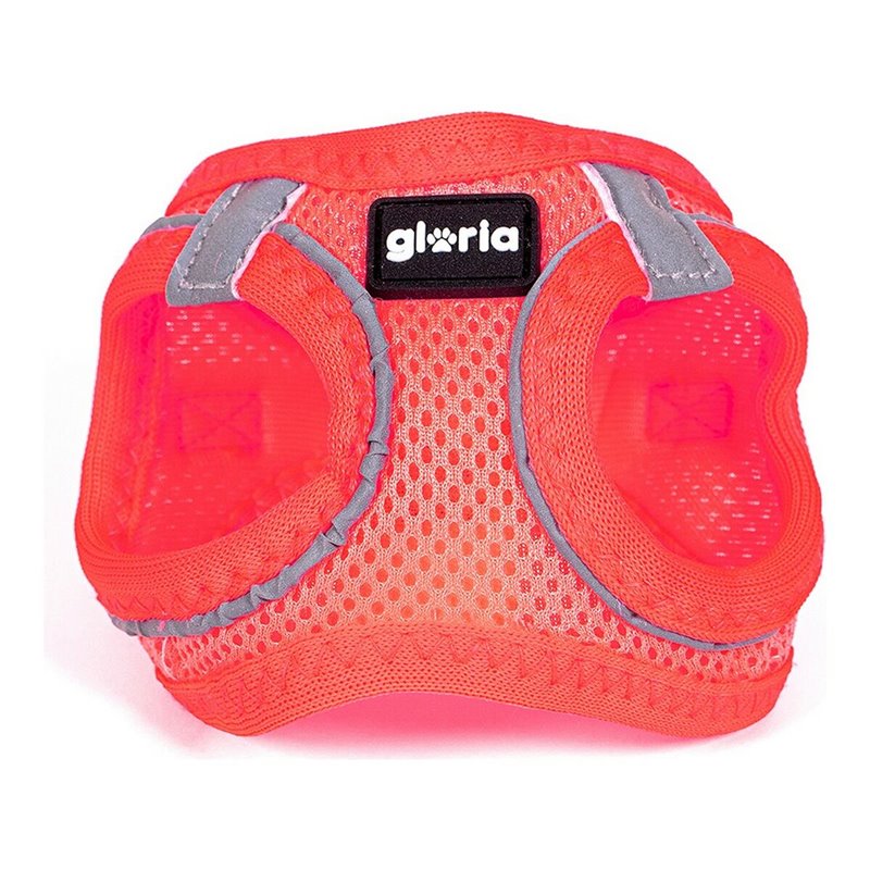 Harnais pour Chien Gloria Air Mesh Trek Star Réglable Rose Taille XXXS (18-20 cm)