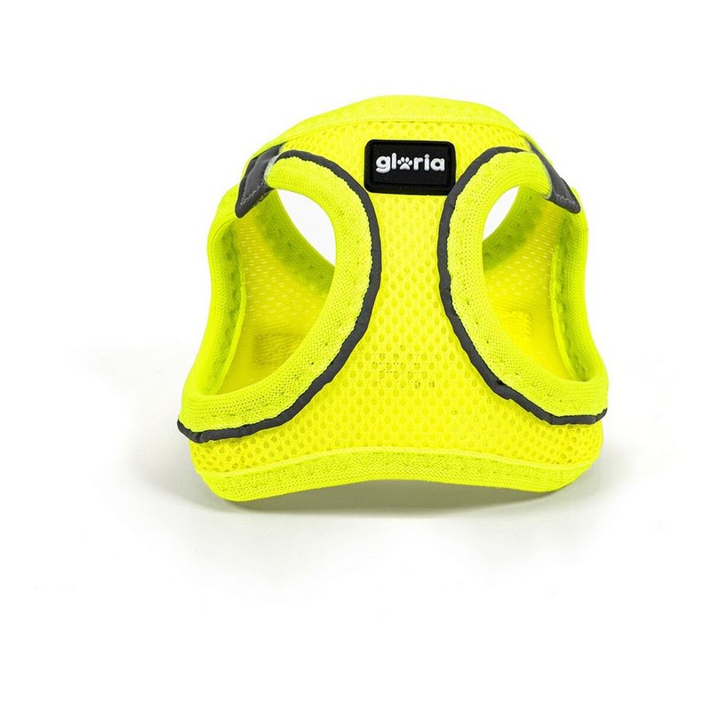 Image secondaire de Harnais pour Chien Gloria Air Mesh Trek Star Réglable Jaune L (33,4-35 cm)